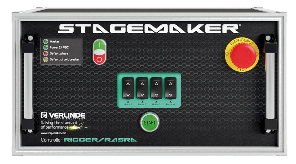 Nieuwe STAGEMAKER ECO, RIGGER en THEATER controllers voor STAGEMAKER SR